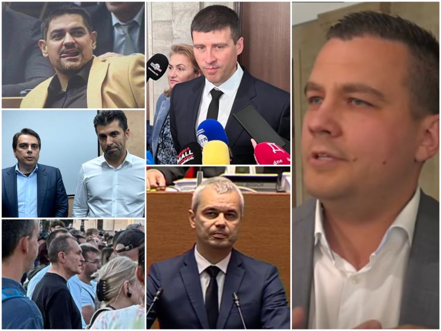 Депутат на Слави срина опозицията: В единия край на масата са Белите вълци, в другия - възрожденците! Радостин се чуди в кой лагер да отиде, а може и да ги позапише малко. А Киро и Асен са на площада с Васил Божков (ВИДЕО)