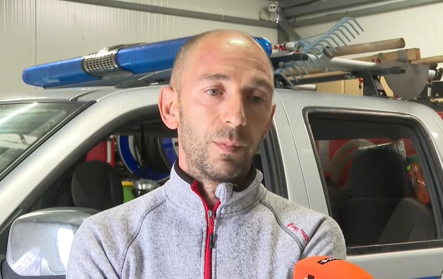 СКАНДАЛНО: Доброволец, гасил пожара над Илинденци, е изгонен от работа