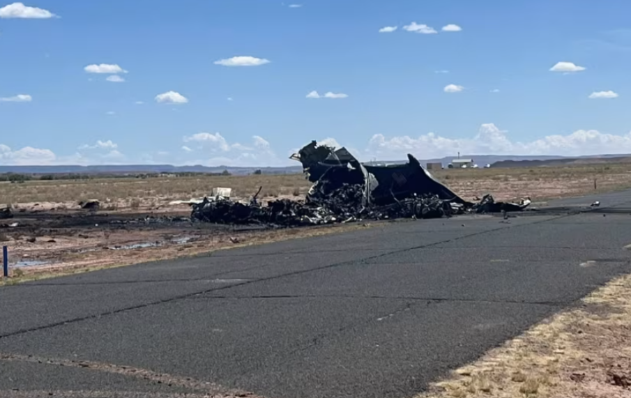 Четирима загинаха, след като медицински самолет се разби в Аризона (ВИДЕО)