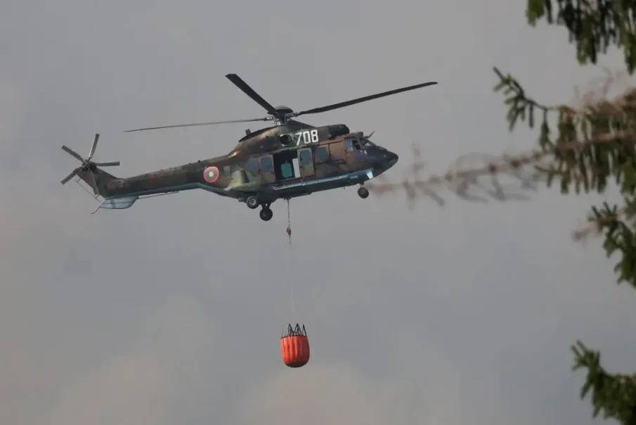 СТИХИЯ: Два Кугъра“ гасят пожара край Сунгурларе