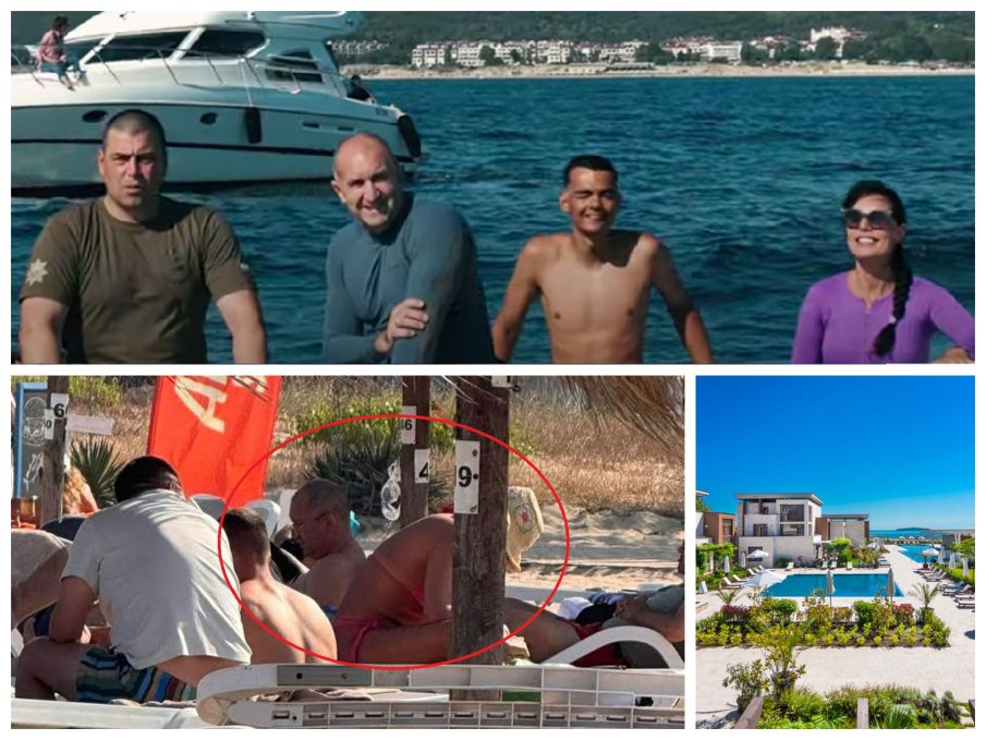 ТОПЛИ ВРЪЗКИ: Eто коя е мистериозната брюнетка от лодката на Радев (СНИМКИ)