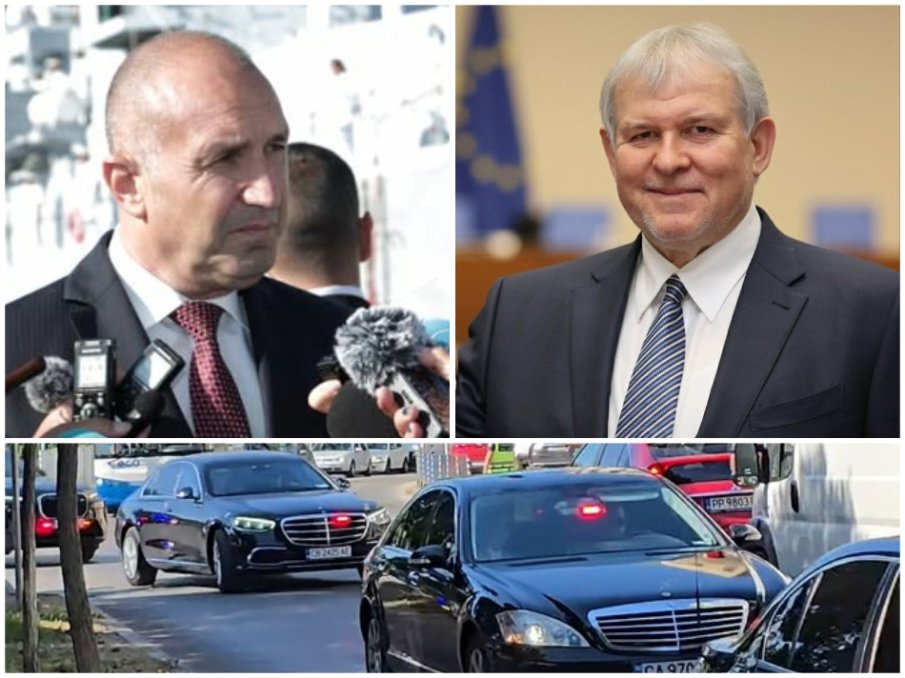 ОТ КОГО СЕ ПАЗИ РАДЕВ?! Грандоманският му кортеж е по-скоро избиване на комплекси, отколкото проява на страх!