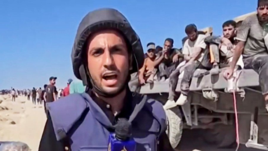 Разузнавателно звено на израелската армия представя палестинските журналисти в Газа като терористи