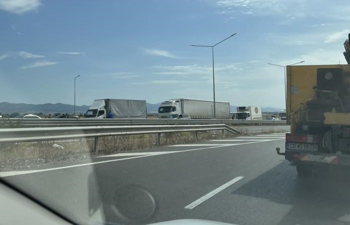 Верижна катастрофа затапи Северната тангента на София, пренасочват пътуващите към Кулата