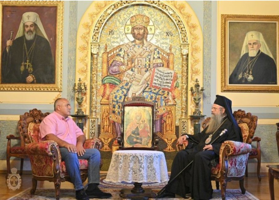 Борисов се среща с пловдивския митрополит Николай заради нов храм в Тракия