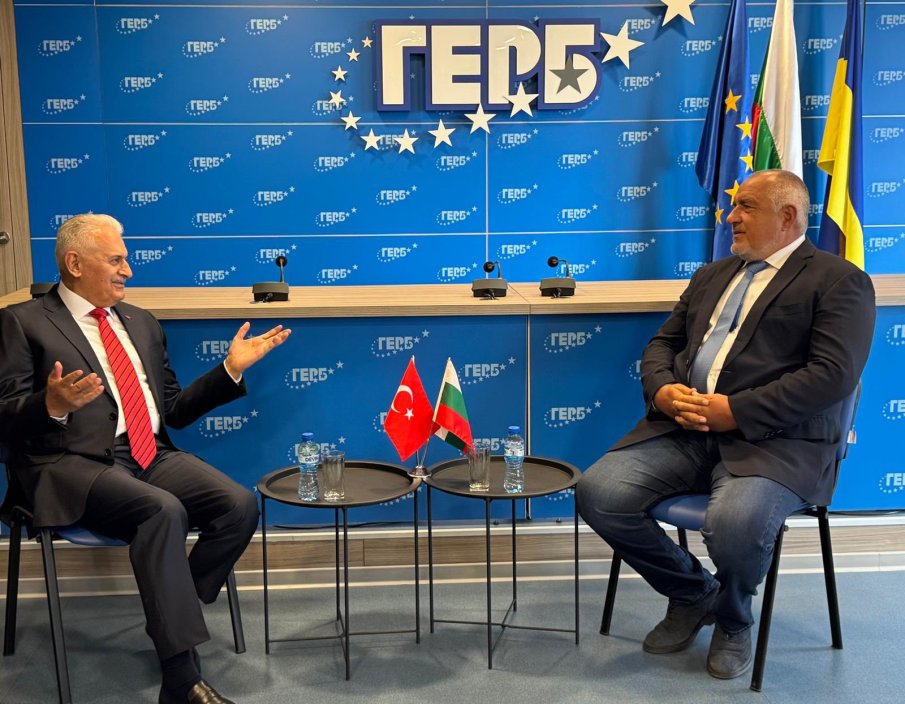 ПЪРВО В ПИК! Борисов се срещна с последния министър-председател на Турция (СНИМКИ)