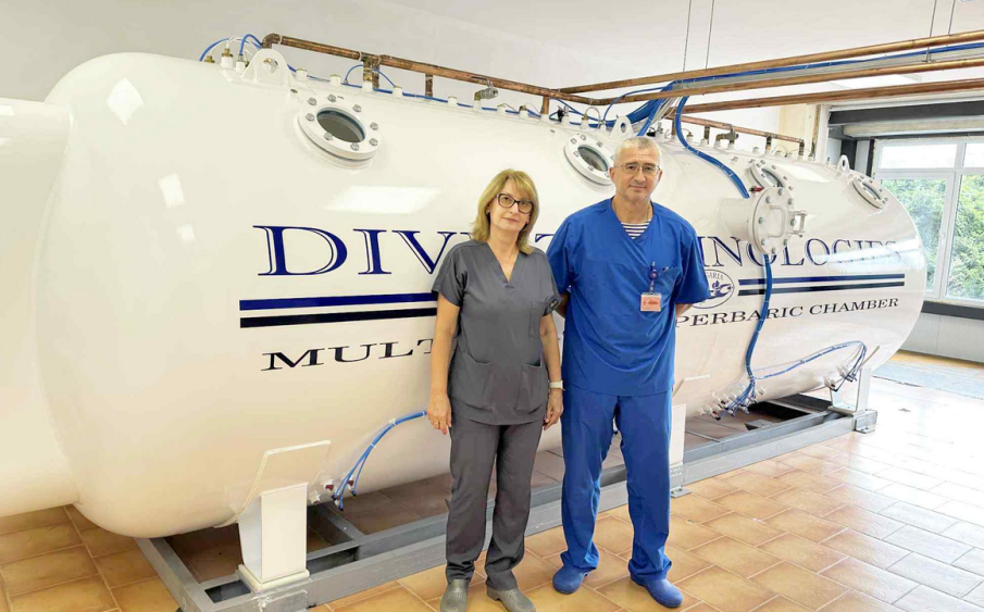 Пациенти и водолази ще се лекуват в най-съвременна барокамера във Варна