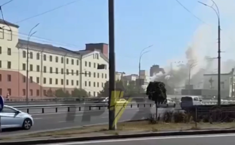 Пожар лумна в сладкарската фабрика на Порошенко