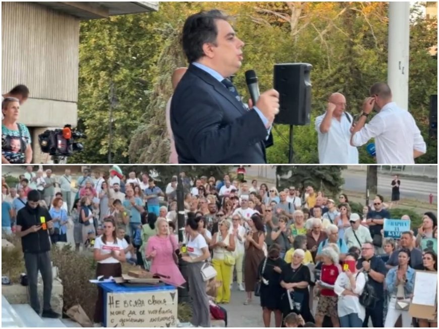 ТОТАЛЕН КРАХ! Промяната събра едва 200 души на протеста във Варна, Кокорчо трепери от страх, че ще последва съдбата на Благо Коцев