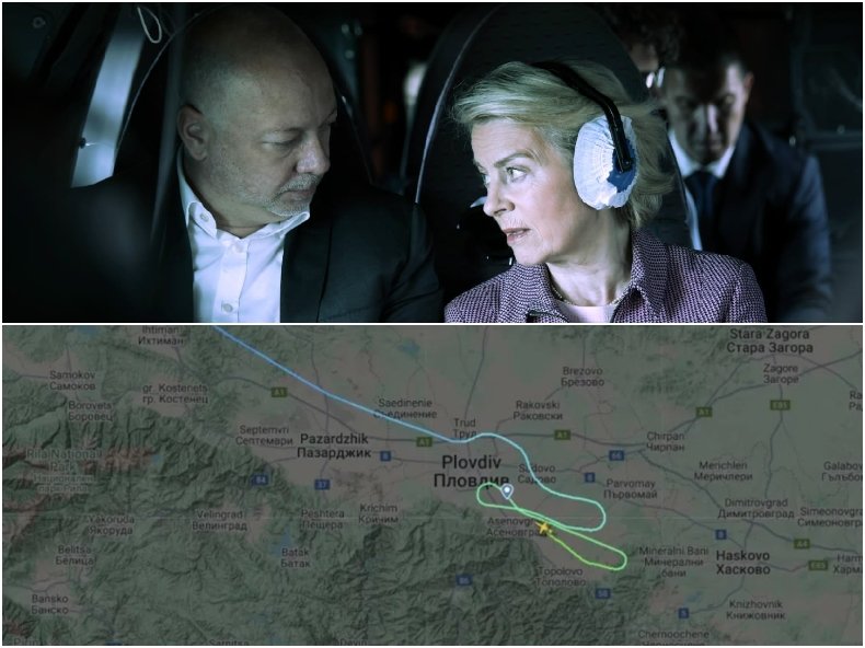 Flightradar отрече съобщенията за повреда в GPS системата на самолета на Урсула фон дер Лайен