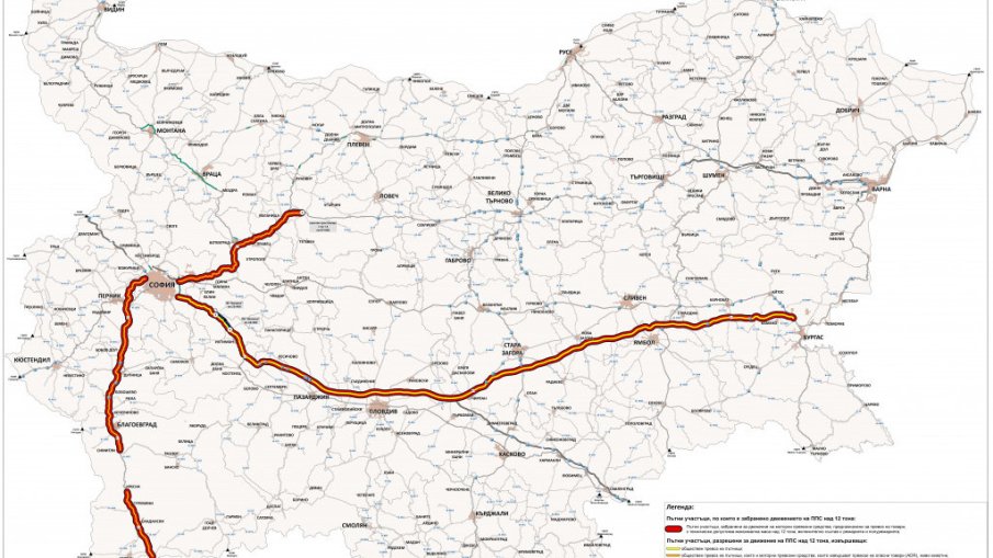 ПРЕЗ ПОЧИВНИТЕ ДНИ: Ограничават движението на камиони в пиковите часове - ето къде