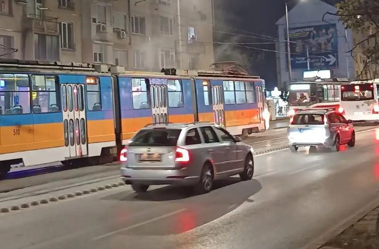 Трети инцидент с трамвай в София само за ден