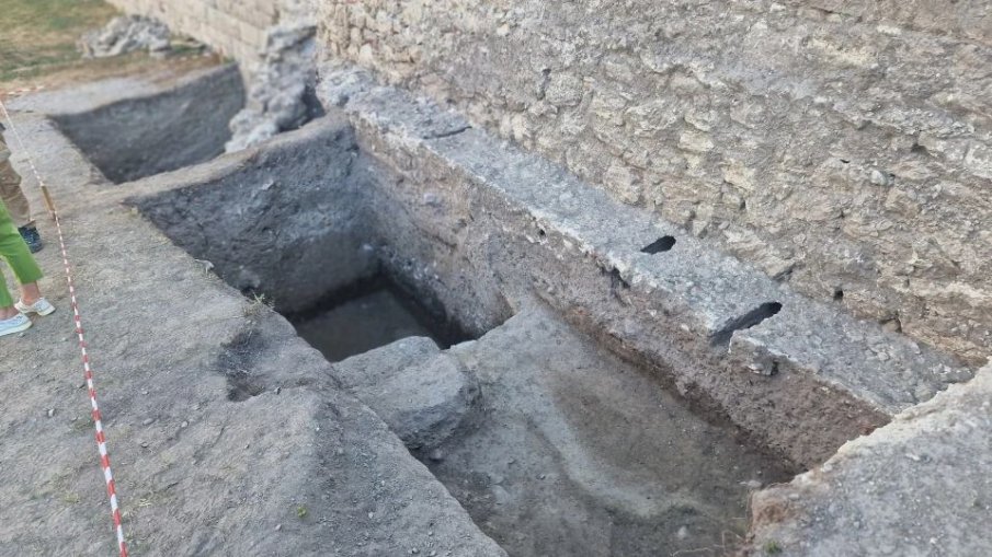 Археолози откриха останки от неизвестно досега фортификационно съоръжение в крепостния ров на Баба Вида