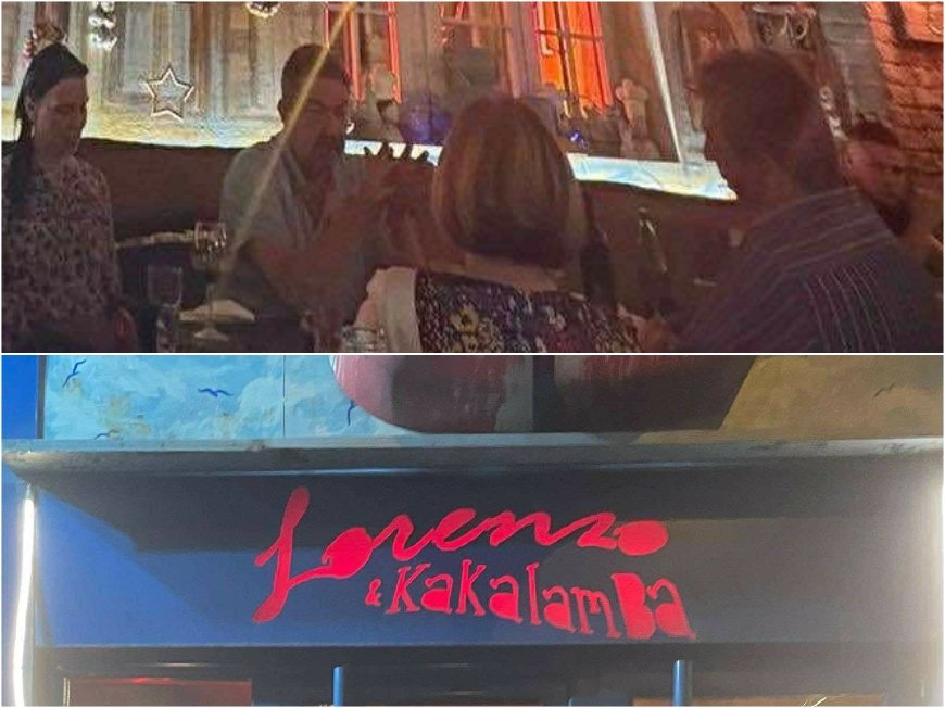 ИЗВЪНРЕДНО! Засякоха Цветан Василев в ресторант в Белград - обсъждал Гошо Боеца, БГ елфите и протестите срещу МВР (СНИМКА)