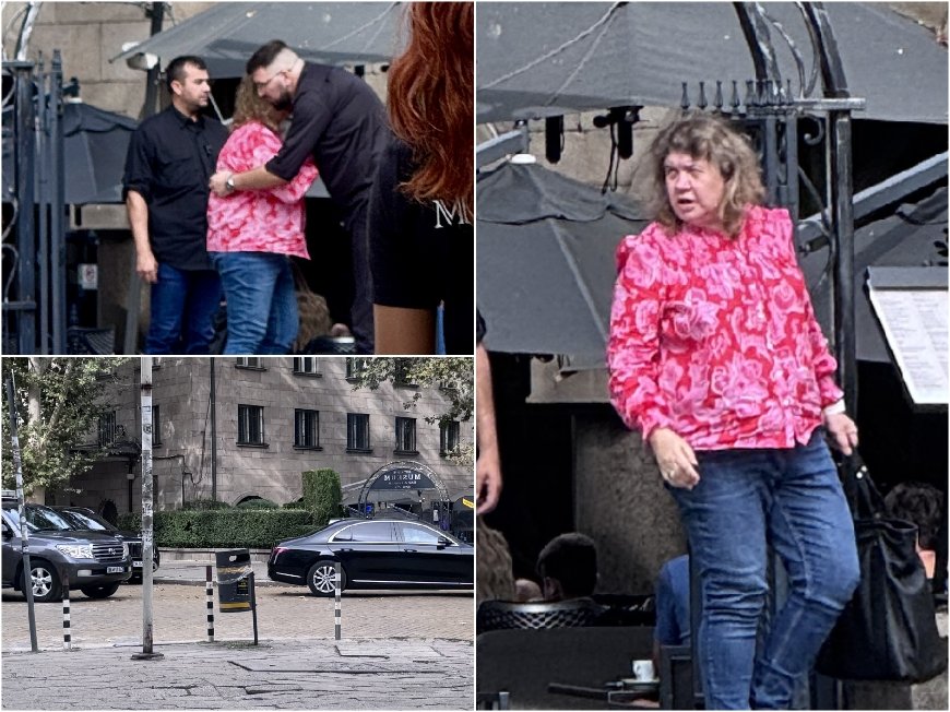 САМО В ПИК! Киселова купонясва с тежка охрана на метри от президентството (СНИМКИ)