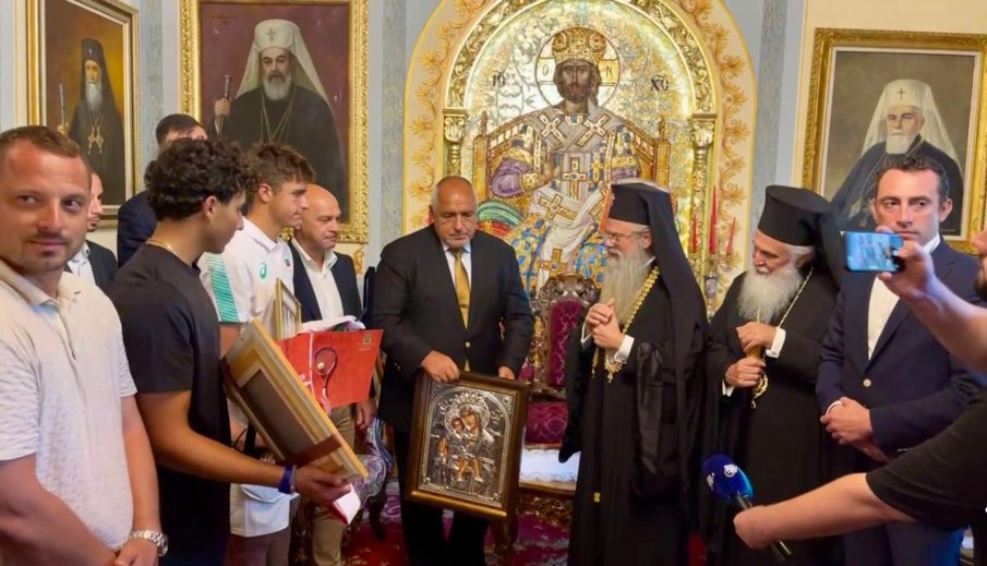 Борисов със съвет към БГ звездите от US Open: Без Господа нищо не може да се направи. Прекръствате се, излизате на корта и ще биете (ВИДЕО)