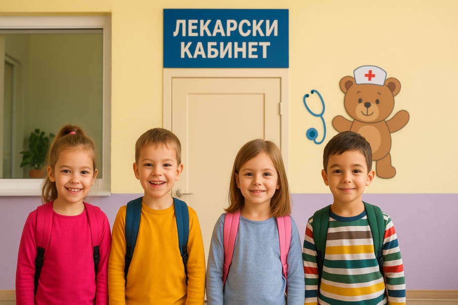 Влизат в сила новите правила за здравните кабинети в детските градини и училищата