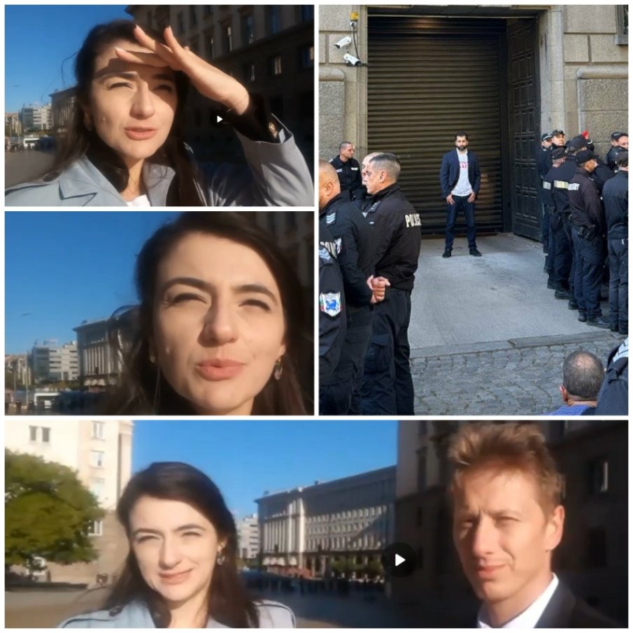 САМО В ПИК TV! Спипаха Лена на площада пред парламента, тя си призна за Кирил Петков и любовната квартира (ВИДЕО)