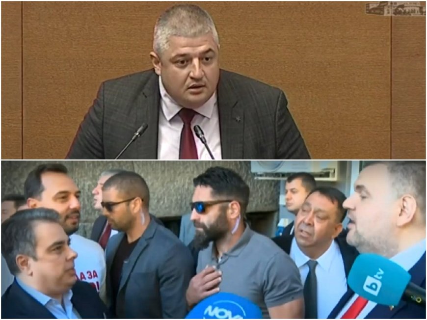 СУПЕР ШОУ! Избърсаха пода на парламента с Киро и Асен: Оня със зъркелите и оня брадясал Робинзон напълниха гащите, когато Пеевски отиде при тях (ВИДЕО)