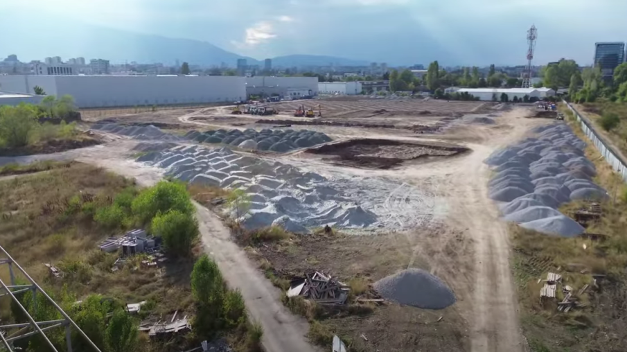 ЦСКА започна изграждането на новата тренировъчна база