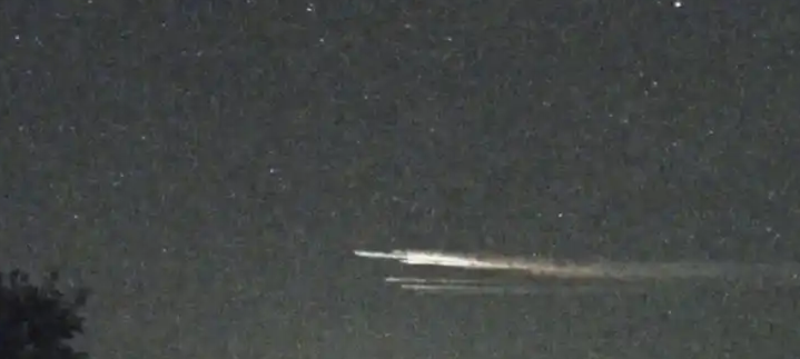 Ярък метеор в небето над Румъния се видя и от България