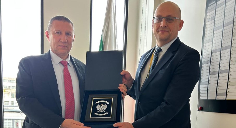 Сарафов обсъди задълбочаването на съдебното сътрудничество в борбата с трансграничната престъпност със зам. главния прокурор на Полша Ясек Билевиц