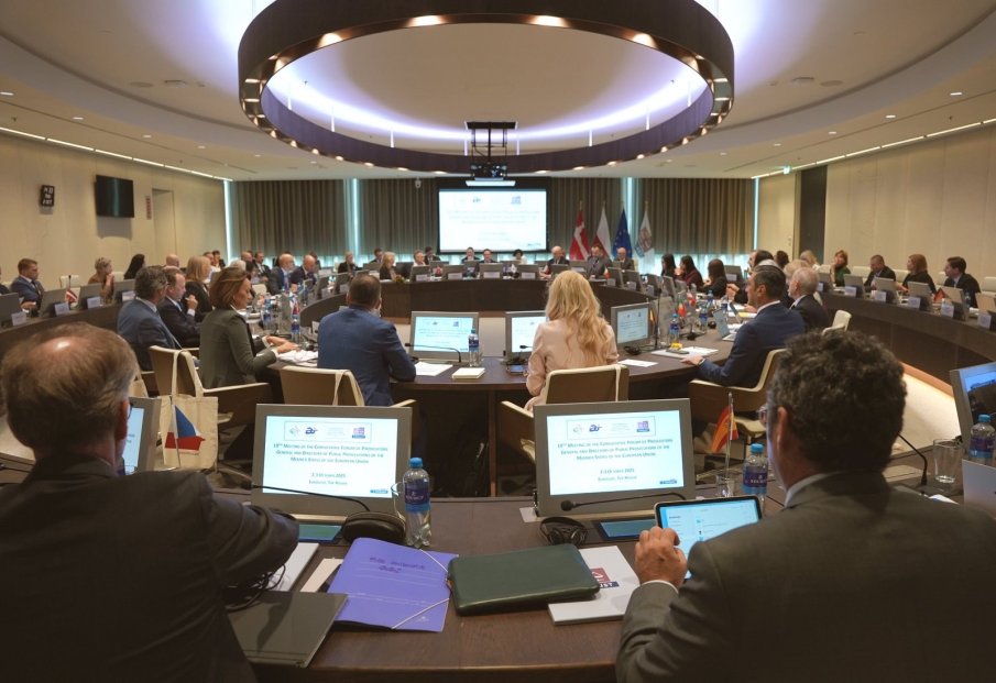 Борислав Сарафов се срещна с главните прокурори на Литва и Румъния