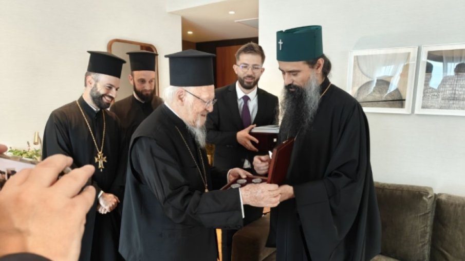 Патриарх Даниил се срещна с Вселенския патриарх Вартоломей