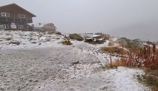 ЧЕСТИТ ПЪРВИ СНЯГ! Ето къде побеля (ВИДЕО)