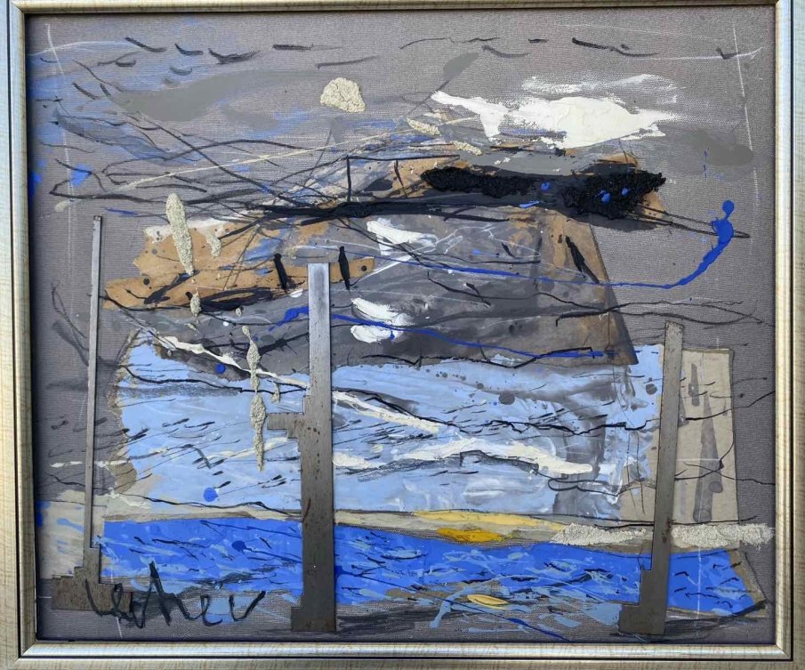 Непоказвани творби на Георги Лечев в арт галерия Vejdi (СНИМКИ)