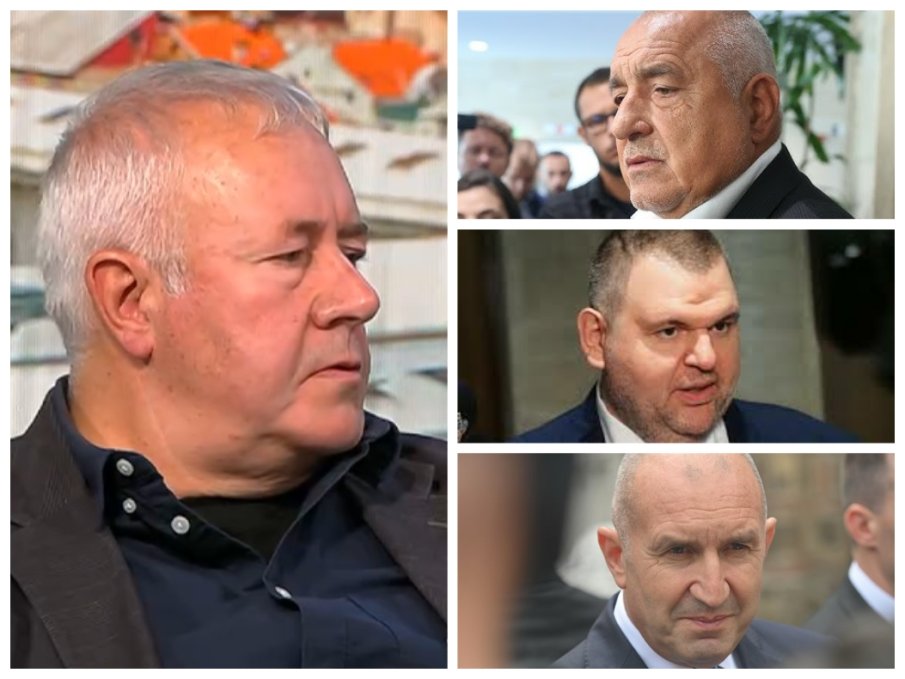 Харалан Александров с ДИАГНОЗА: Борисов и Пеевски са стожери на властта, Радев няма време, колкото и да смуче за свой проект от Възраждане, МЕЧ и Величие