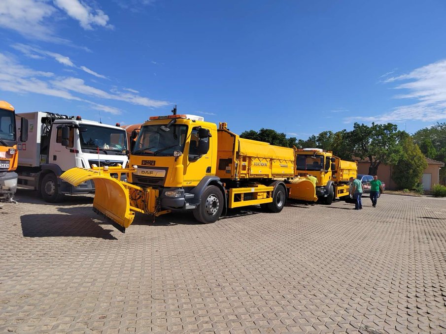 Нова техника ще чисти снега в Пловдив през зимата