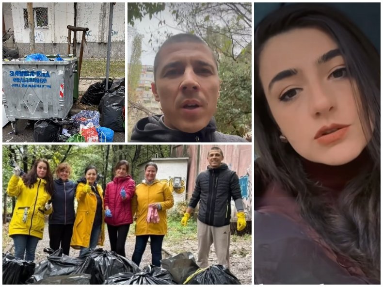 ПАК СТАНАХА ЗА МЕЗЕ: Лена пратила Миро Елена, годеника й, да се снима пред кофите, но борците с мафията къде са? Срамота!