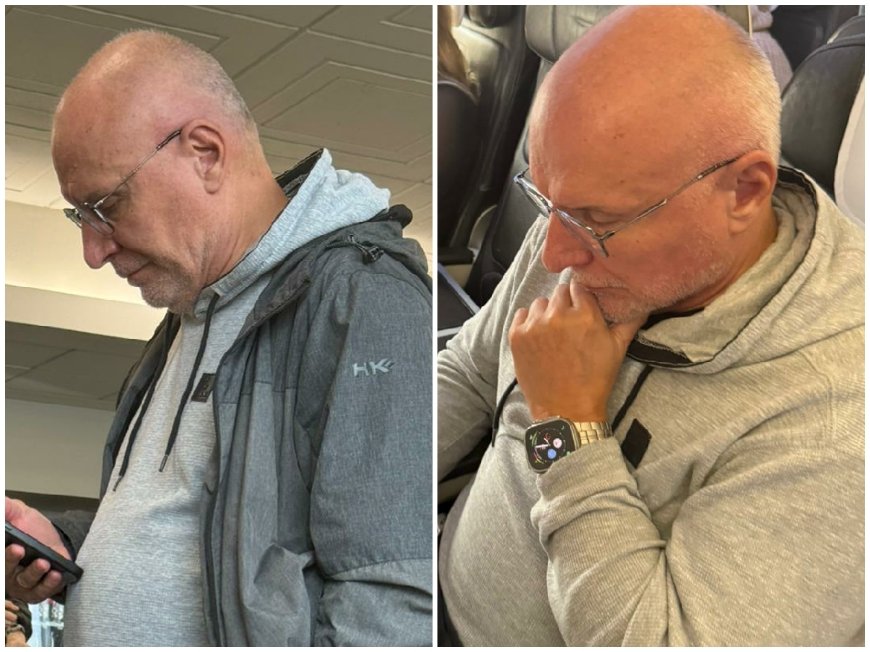 ЕКСКЛУЗИВНО В ПИК! Изненадваща среща на лондонското летище Хийтроу - Соня Колтуклиева разговаря с шефа на БНБ Димитър Радев (СНИМКИ)