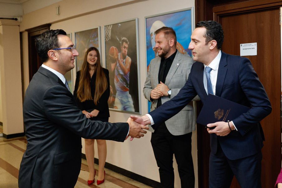 Министър Пешев се срещна с комисаря на ЕС Глен Микалеф: България и Европа заедно в подкрепа на спорта и младите хора