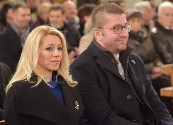 Балдъзата на Мицкоски - с български паспорт от 2016 г.