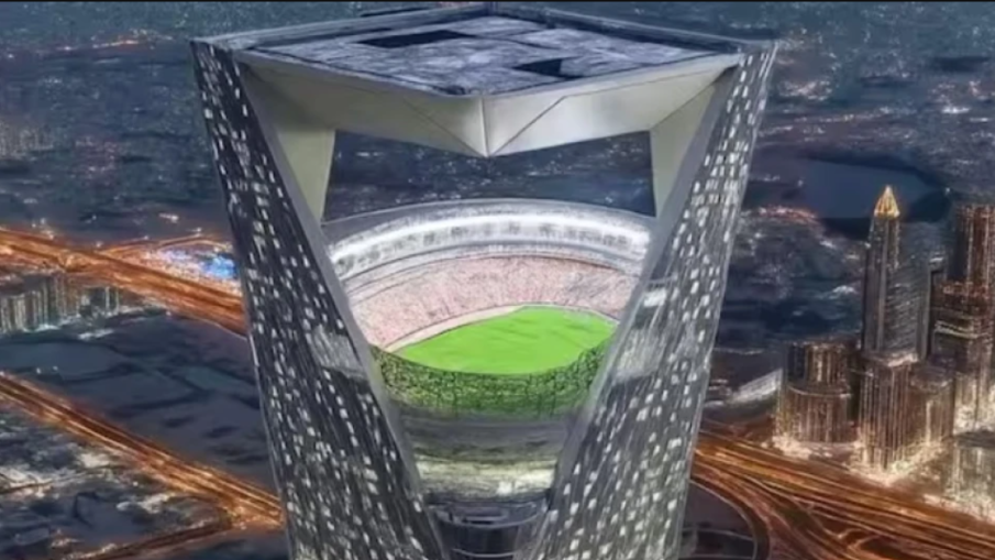 Саудитска Арабия ще строи футболен стадион на 350-метров небостъргач