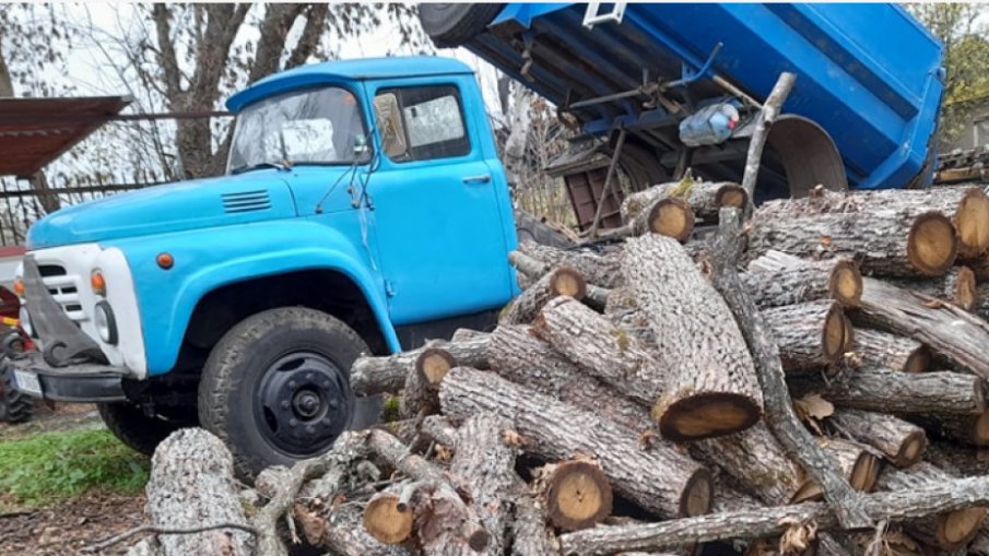 Камион с дърва се вряза в каменна ограда, шофьорът загина на място