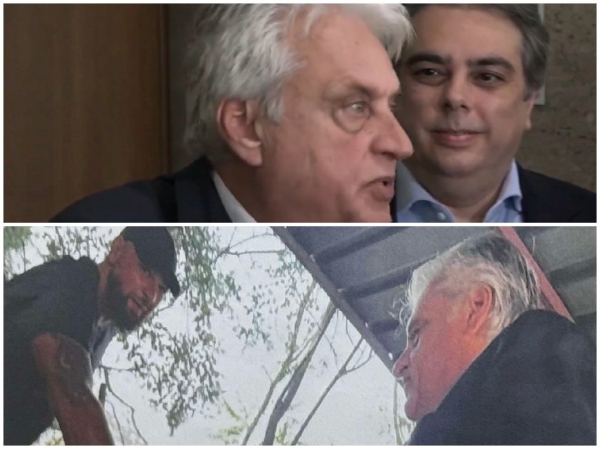 Съвсем се оплетоха! На Кокорчо му се привидя изкуствен интелект в снимката на сатрапа Бойко Рашков с Мухарем Зуфури