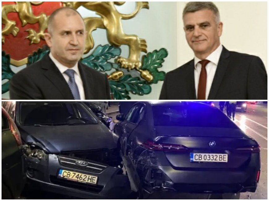 НАЗДРАВЕ! Ето го кадъра на Радев, помлял колите на столичния булевард Витоша (СНИМКИ)