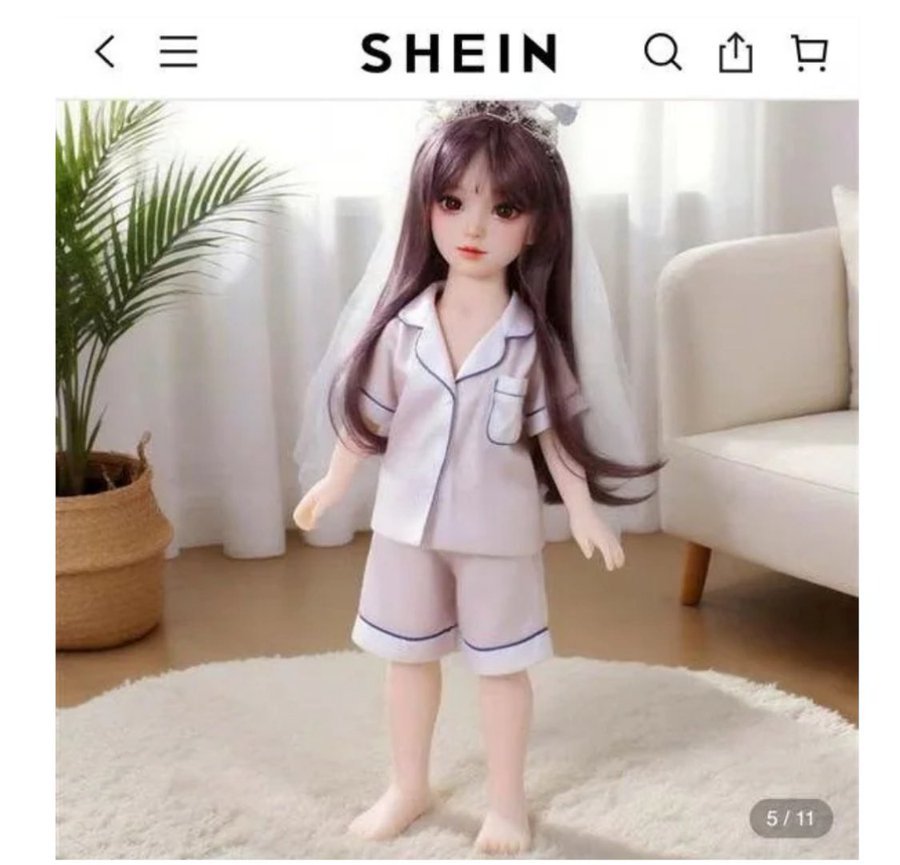 Франция разследва Shein за продажба на секс кукли, наподобяващи деца