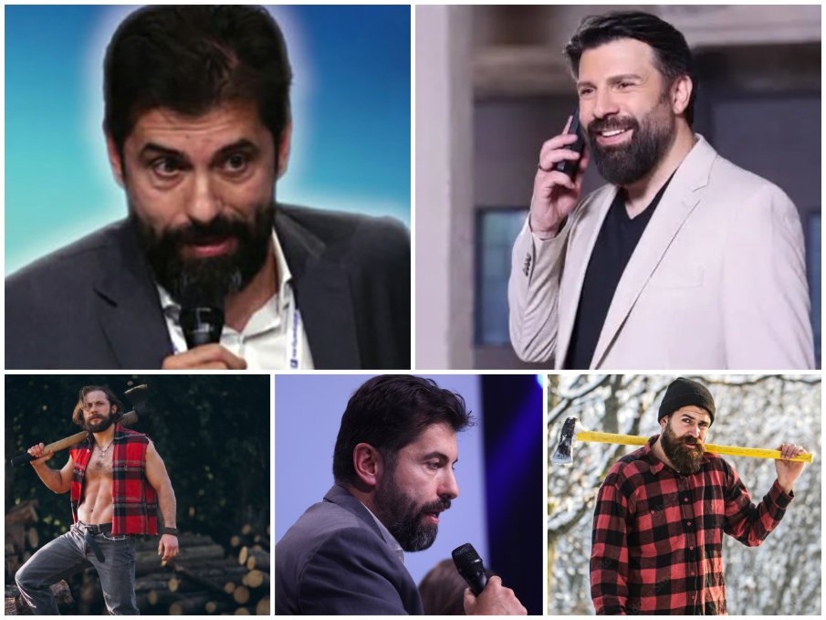 САМО В ПИК И РЕТРО: Киро заприлича на Тони Стораро, докарва го и лъмбърджак - сексапилния дървар с гъста брада (СНИМКА)