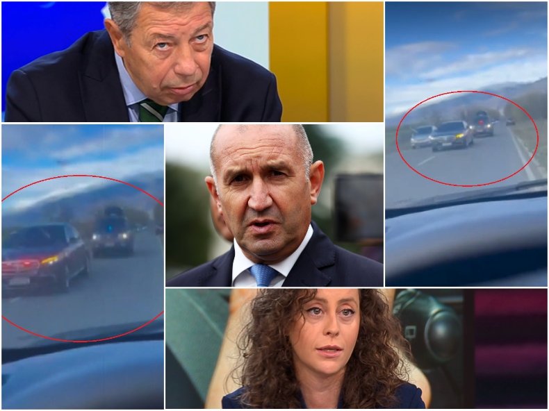 Сринаха Радев, след като кортежът му летеше в насрещното и едва не премаза хора на пътя: Още една година ще се вихри този тъп дерибей