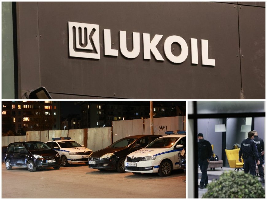 ИЗВЪНРЕДНО В ПИК! Вижте как МВР и ДАНС влязоха в офисите на Лукойл (СНИМКИ)