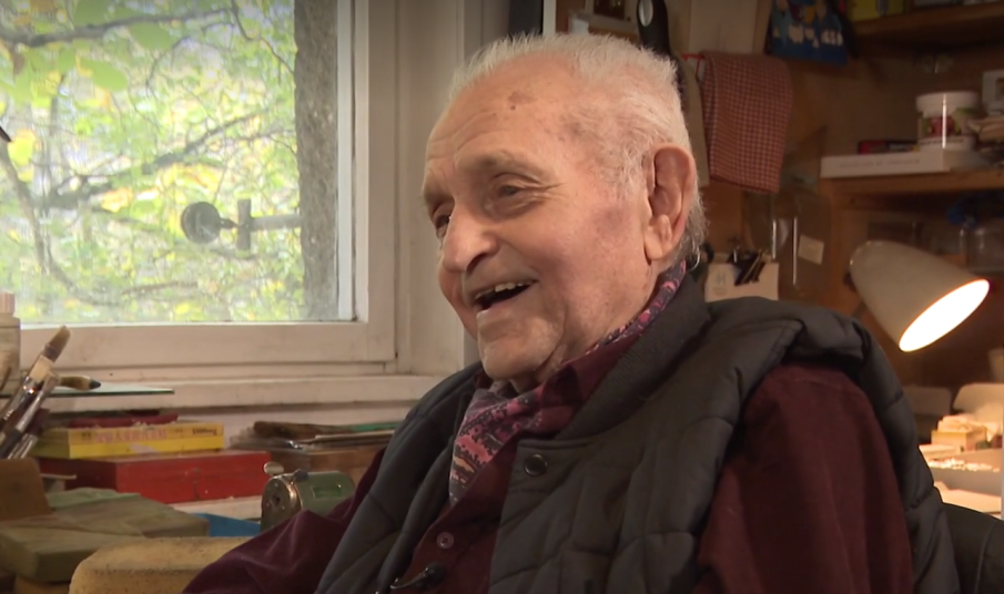 Художникът Сава Цоновски на 100 години - ето коя е една от най-големите радости в живота му