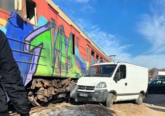 Дъртак натресе влак край Шумен и офейка