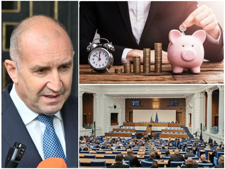 ДЪЛБОКА КЕСИЯ: Радев прибира 16 бона заплата, българи кретат с по 1500 лв. на месец