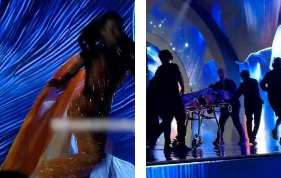 Мис Ямайка падна от сцената на „Мис Вселена”, откараха я в болница (ВИДЕО)