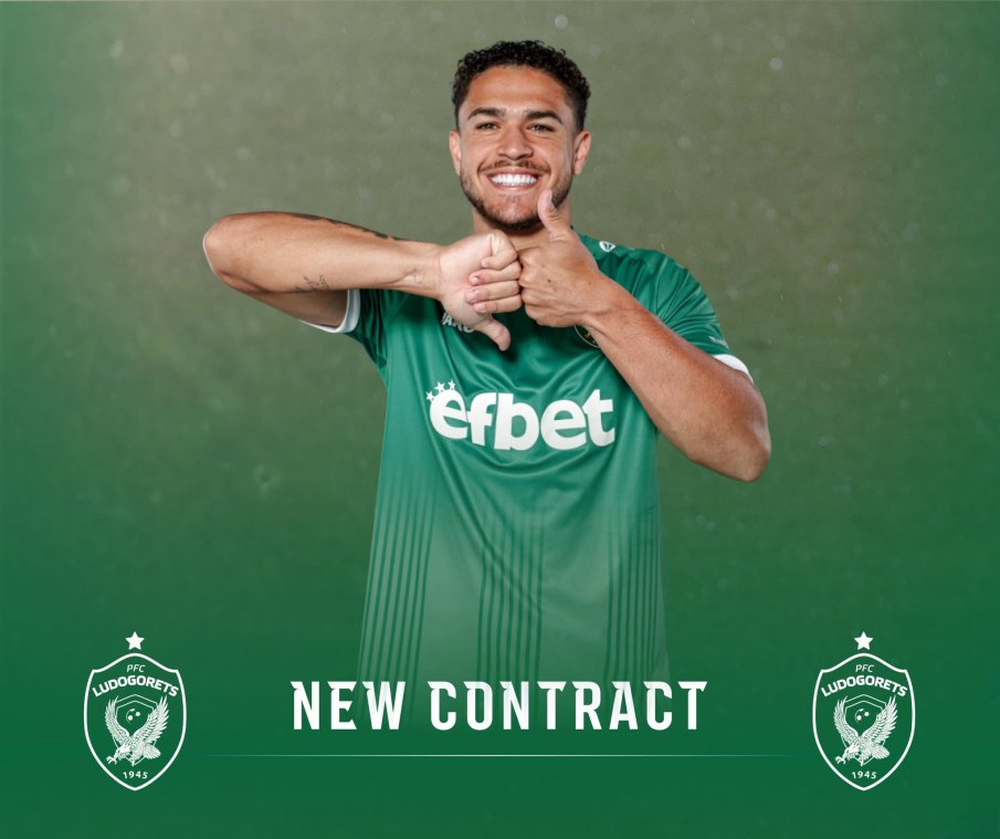 Бразилец поднови договора си с Лудогорец