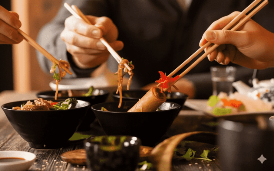 Защо хората в Азия ядат с клечки